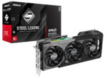 ASRock AMD Radeon RX 9070 XT Steel Legend Dark 16GB videokártya